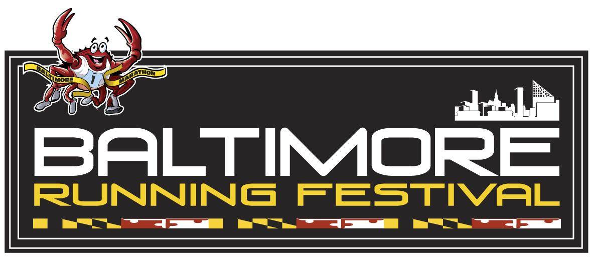 Baltimore running festival logo.