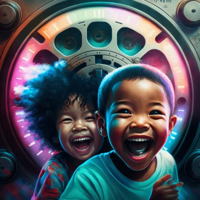 AI laughing smiling children PIF 3 580x580 1