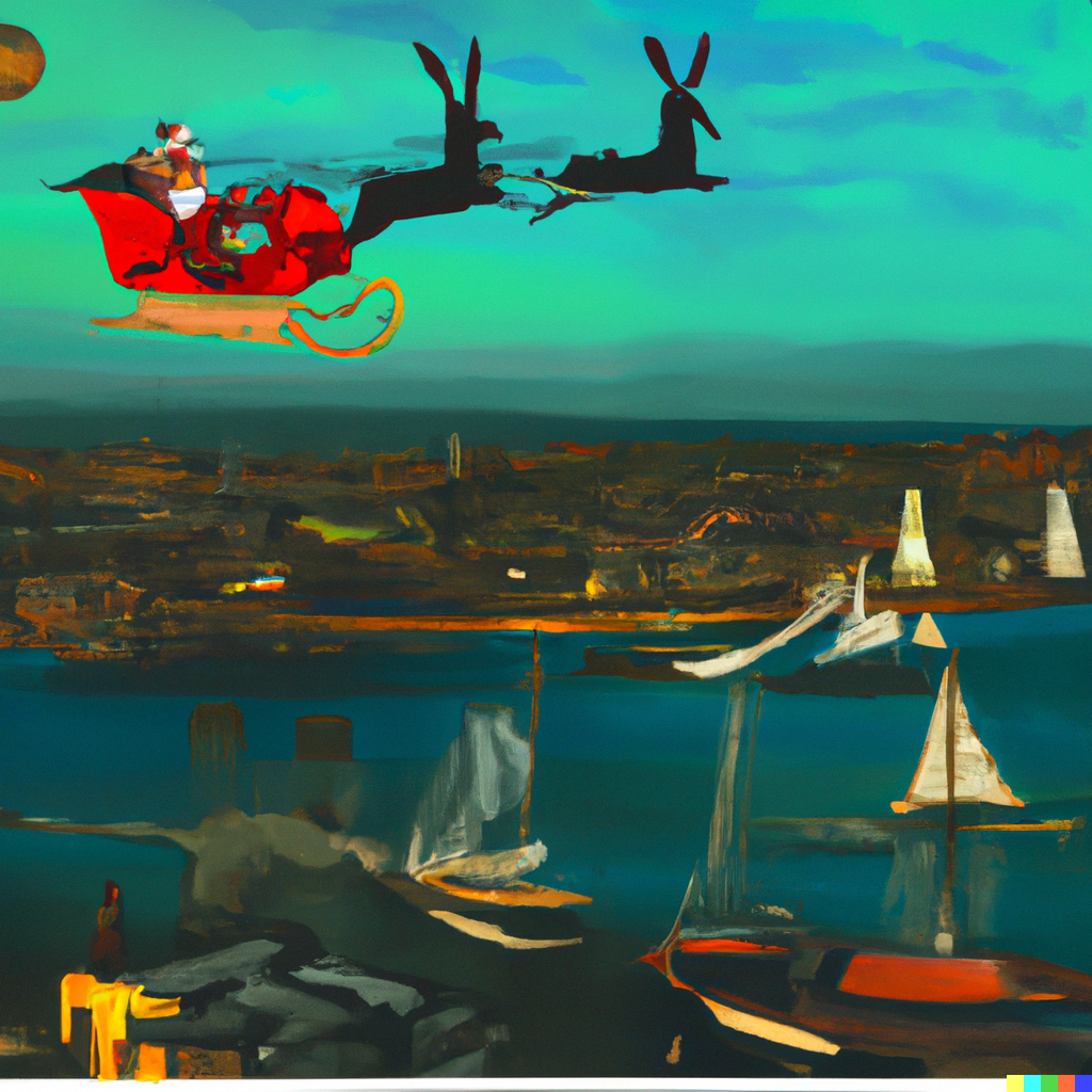 Experience the ultimate Baltimore Christmas with Santa Claus flying over the city, offering the best parking spot at Harbor Park Garage.
