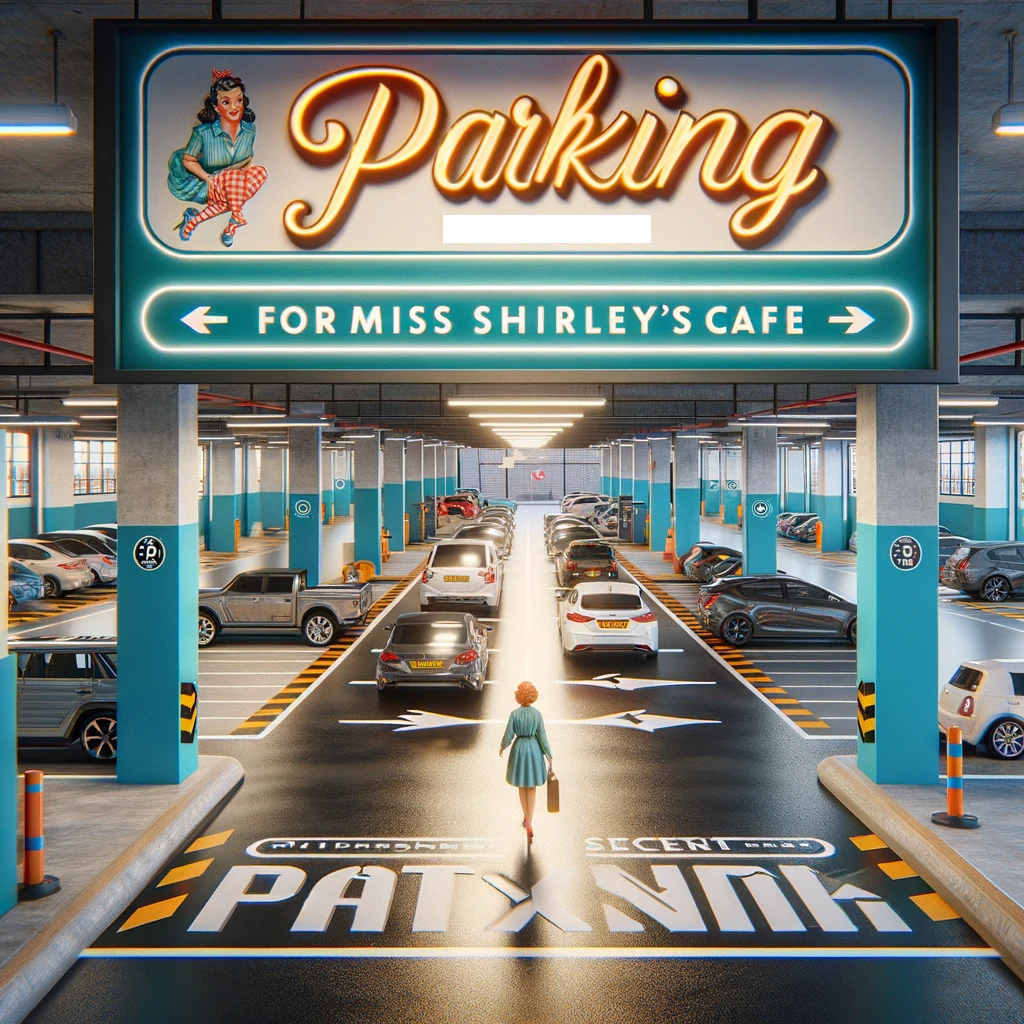 Looking for convenient parking for your next visit to Miss Shirley's Cafe? Look no further!