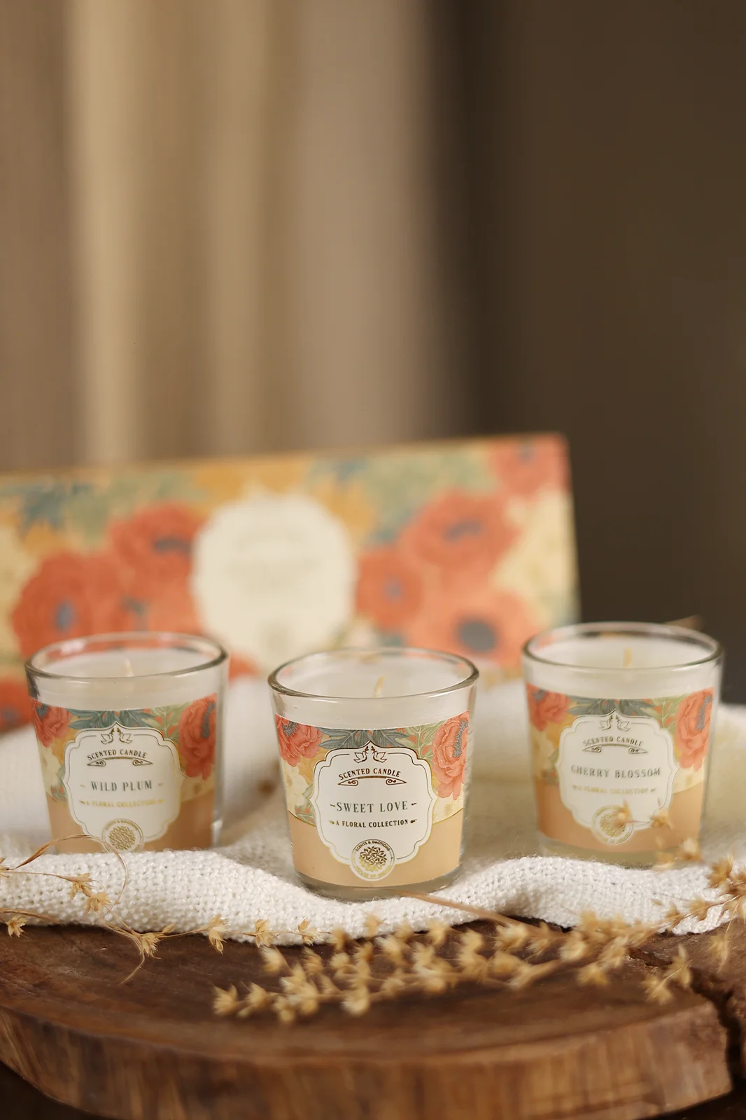 Enchanted garden scented candle gift set, Scented candles gift set, Gift set, Candle for gifting, Candle gift set, gift scented candles, decor candles, garden scented candle, aroma candles, candle gift, enchanted garden, soy wax candle gift set, wax candles, house of aroma