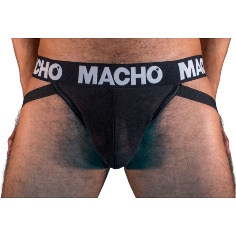 MACHO - MX25NN JOCK NOIR S-MACHO UNDERWEAR-sextoys-lingerie-bdsm-hygiène-sexshop