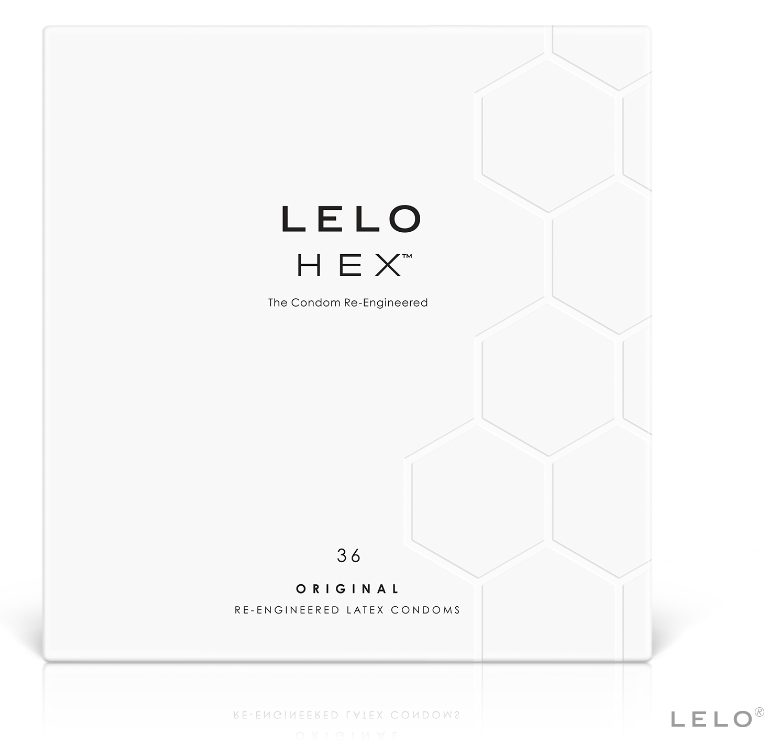 LELO - BOÎTE DE PRÉSERVATIFS HEX 36 UNITÉS-LELO-sextoys-lingerie-bdsm-hygiène-sexshop